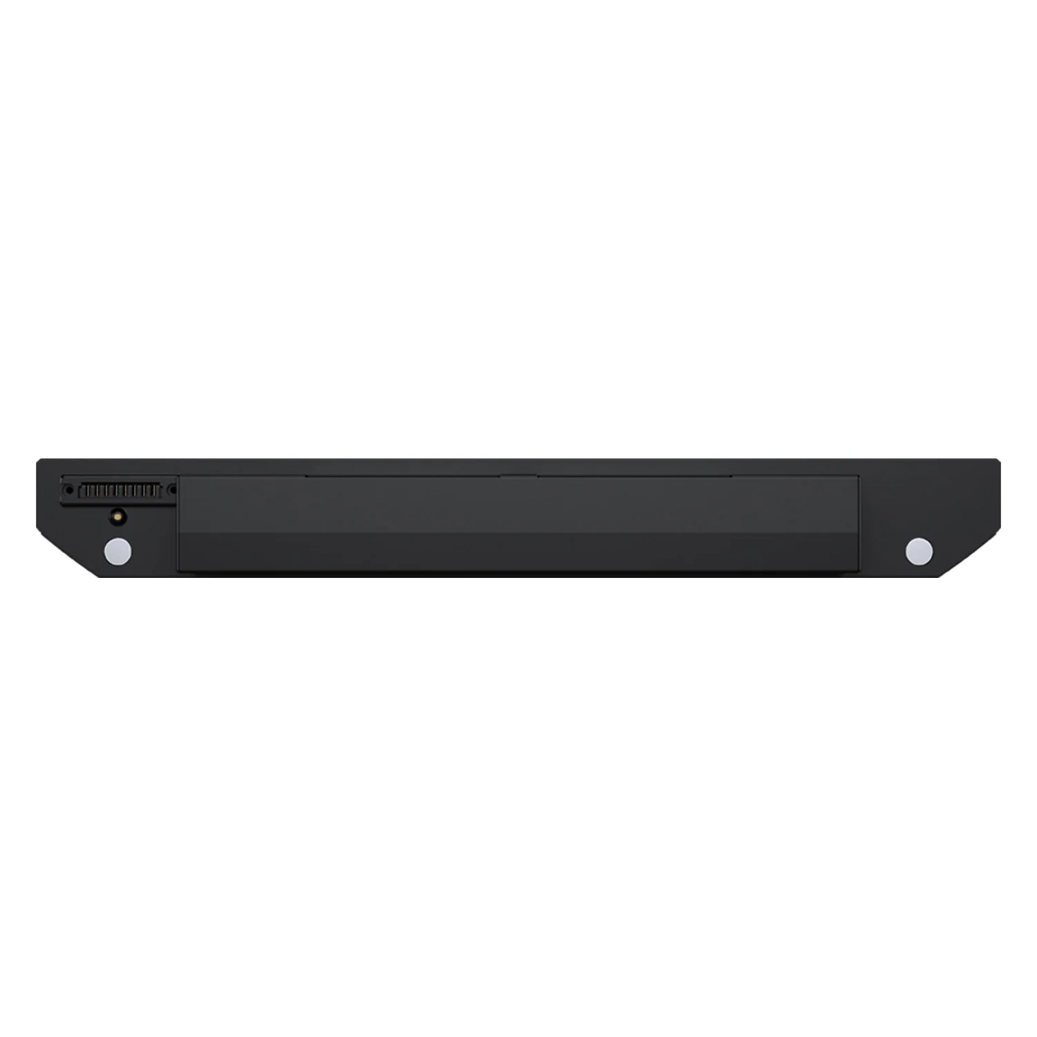 GPD WIN Max 3 110W cooling fan module, matte black straight-on view with side vent and silver screws