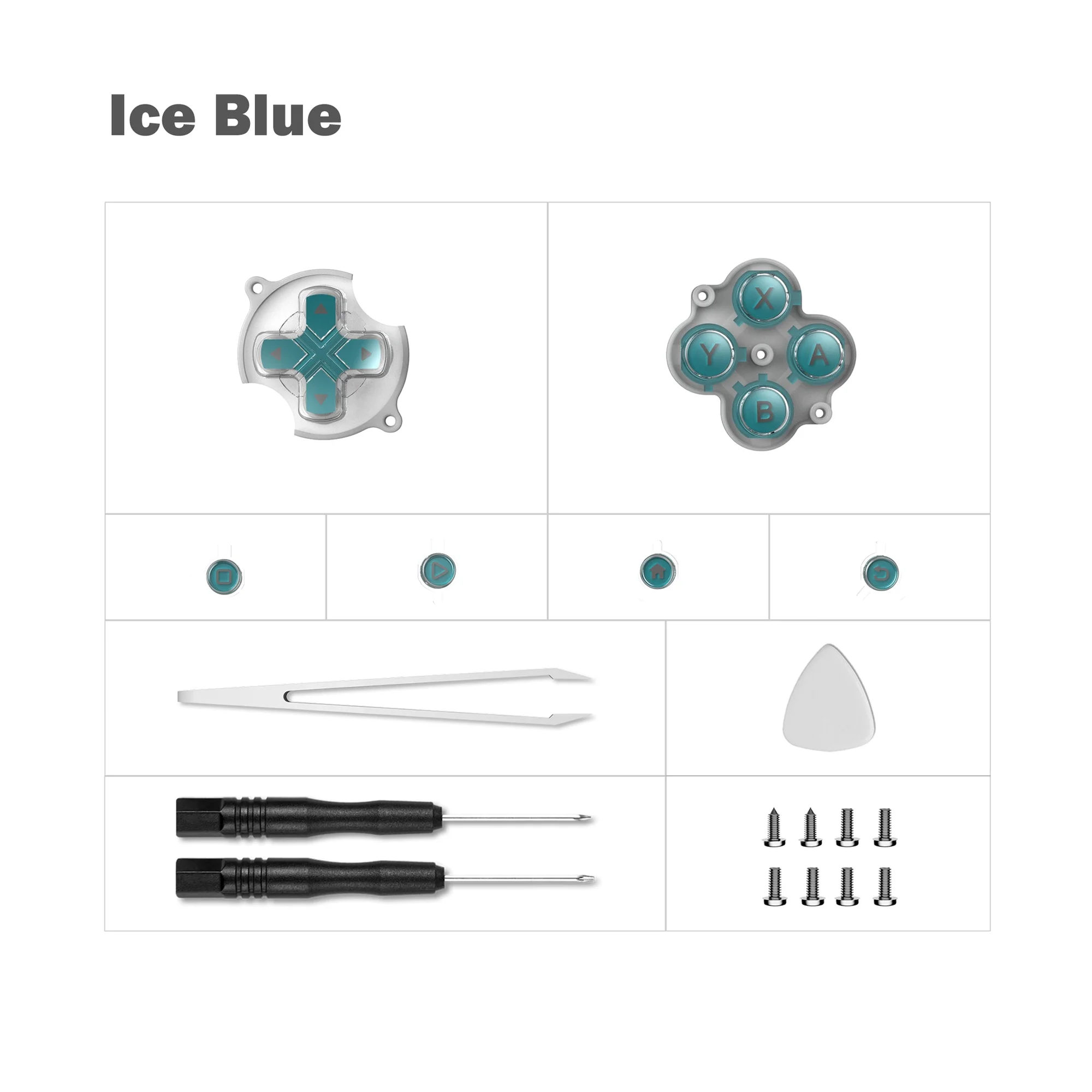 Retroid Pocket Nova Full Buttons Ice Blue